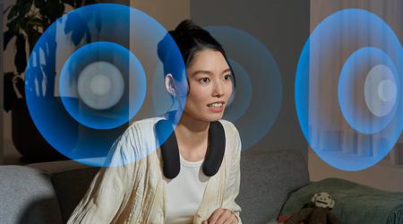 Sony präsentiert den Bravia Theater U HT-AN7 Lautsprecher, der anstelle eines Headsets um den Hals getragen werden soll (Video)