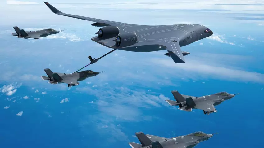 JetZero wird den Prototyp eines Mischflügelflugzeugs für die US-Luftwaffe bauen, das möglicherweise die KC-46 Pegasus, die Lockheed C-5 und die C-17 Globemaster III ersetzen könnte.