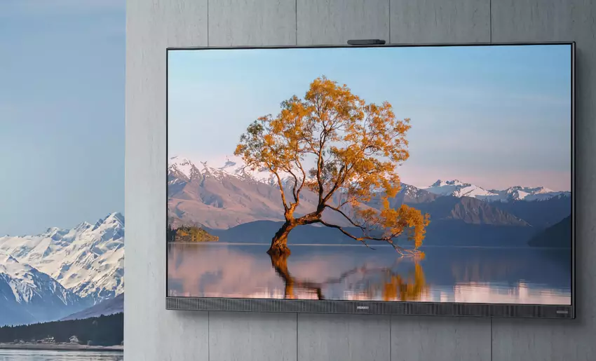 Huawei Smart Screen V TV 2022: eine Reihe von Smart-TVs mit Bildschirmen bis zu 75 Zoll, 120 Hz-Unterstützung, integrierten Webcams und HarmonyOS