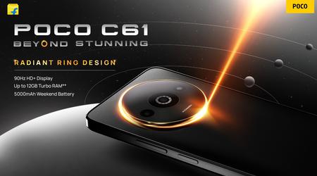 POCO C61: 90Hz-Display, MediaTek Helio G36 Chip und Dual-Kamera ab $89