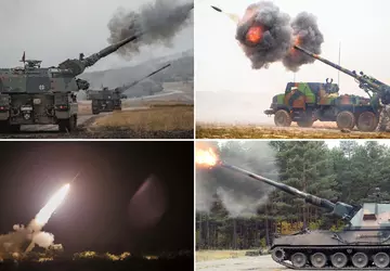 Die ukrainischen Streitkräfte haben ein Raketendepot ...