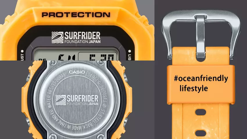Casio wird die G-Shock x Surfrider Foundation Kollektion im Vereinigten Königreich auf den Markt bringen