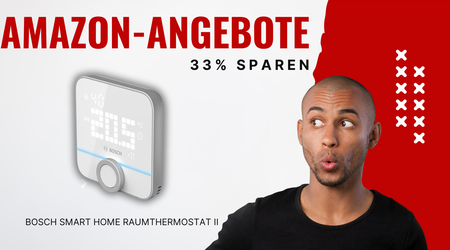 Bosch Smart Home Raumthermostat II – Intelligente Heizsteuerung mit 33% Rabatt