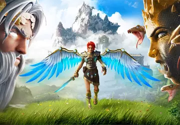 Ubisofts Immortals Fenyx Rising-Seite ist im ...