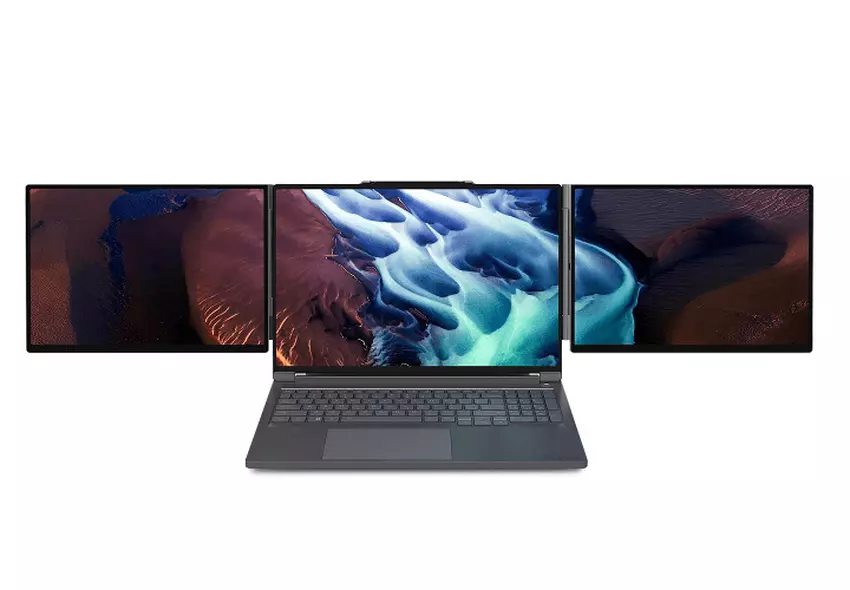 Insider zeigt Lenovo Laptop-Konzept mit Solarladung und Modul für zusätzliche Bildschirme