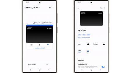 Samsung Wallet verwandelt Galaxy-Smartphones in digitale Schlüssel für Audi-Autos