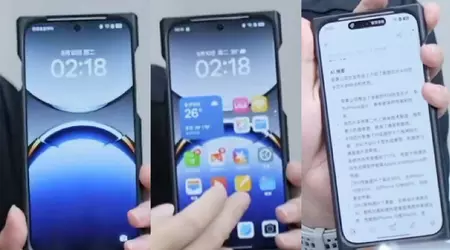 OPPO Find X8 hat in neuen Fotos mit Dynamic Island wie das iPhone aufgetaucht