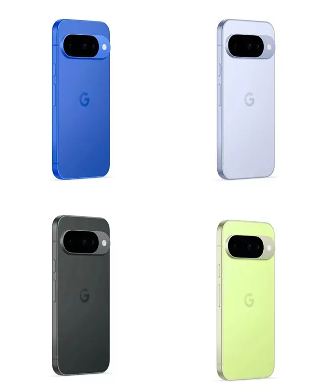 Farben des Basismodells Pixel 10