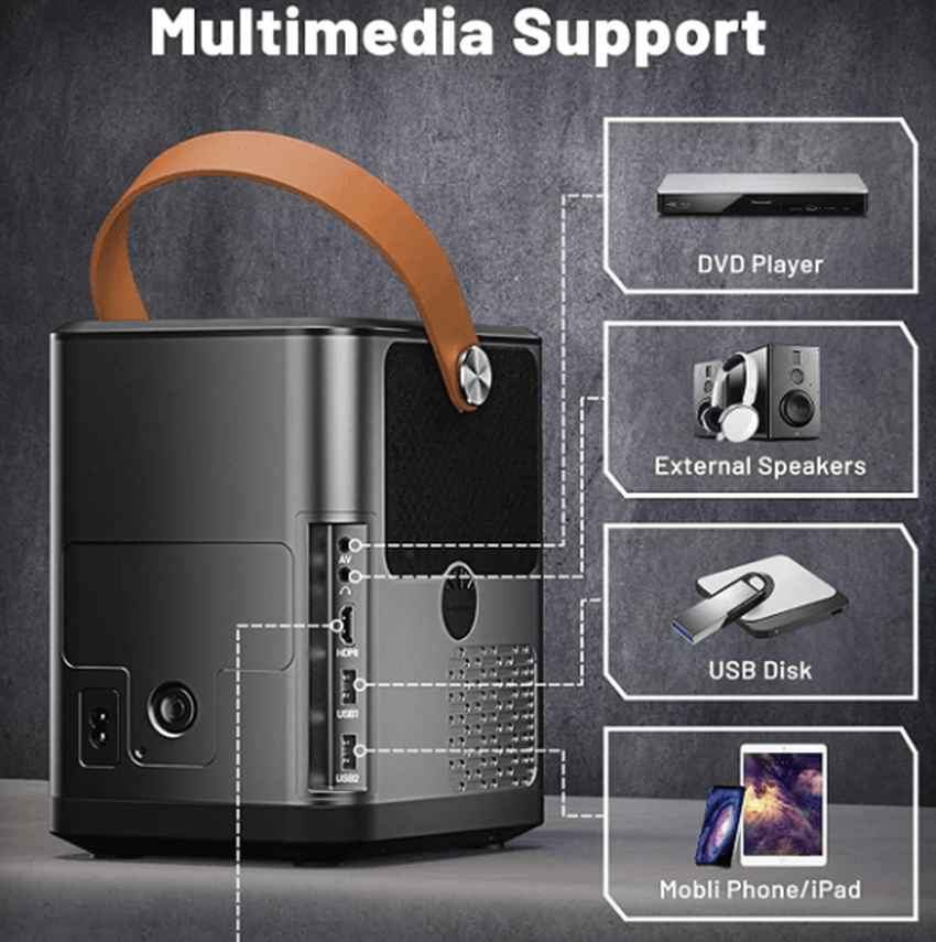 ‎Elephas BBQ3 Kabelloser Projektor