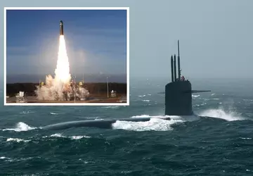 Das französische U-Boot Le Terrible hat ...