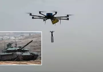 Die 20.000 Dollar teure R18-Drohne zerstörte ...