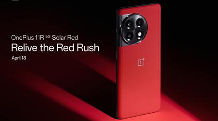 OnePlus wird am 18. April eine neue Variante des OnePlus 11R Solar Red Edition auf den Markt bringen