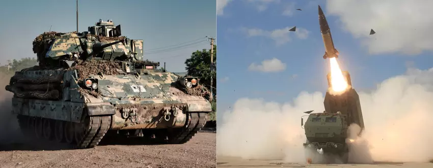 RIM-7 und AIM-9M Luftabwehrraketen, Bradley-Schützenpanzer und HIMARS-Munition: USA überreichen der Ukraine ein Militärhilfepaket im Wert von 1 Milliarde Dollar