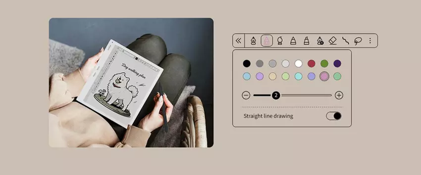Zubehör für Bigme B10: Tastaturabdeckung und Stift