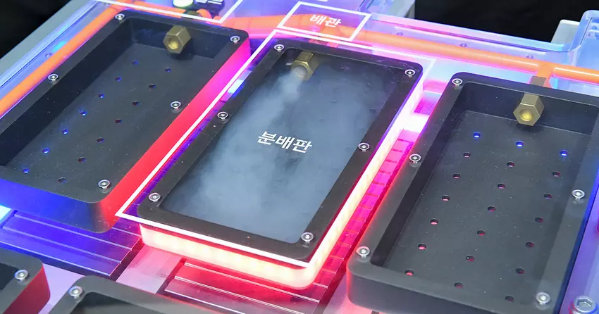 Hyundai Mobis hat ein integriertes Feuerlöschsystem für Elektrofahrzeuge eingeführt