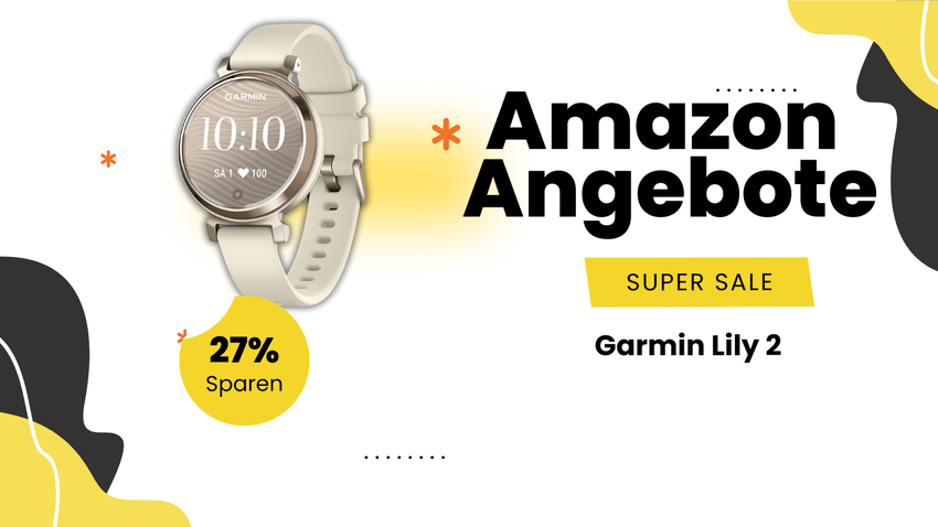 Garmin Lily 2 Smartwatch – Elegante Damenuhr mit 27% Rabatt und 75€ Ersparnis!