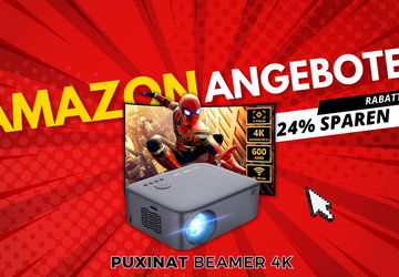 Puxinat Full HD Beamer mit WiFi ...