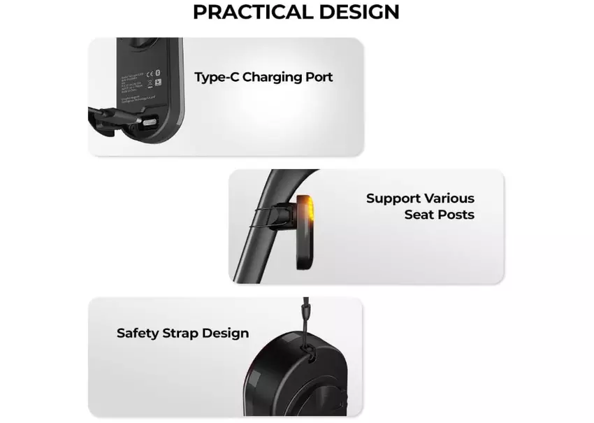 Magene L508 Fahrrad-Radar-Rücklicht