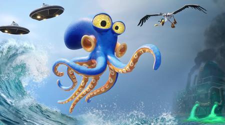 Dieser Oktopus ist schön! Konami hat neues Gameplay-Material des lustigen Platformers Darwin's Paradox! enthüllt.