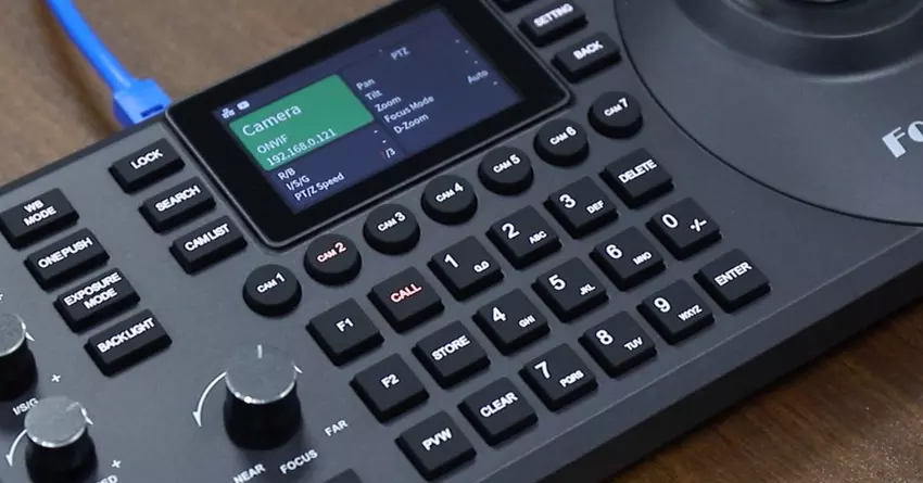 FoMaKo beste PTZ-Steuerung