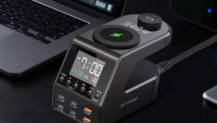 Alles auf einmal: Die BW-FW10 universelle Ladestation, die bis zu acht Geräte gleichzeitig bedienen kann, wird vorgestellt