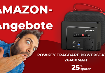 Powkey Powerstation 26400mAh – Kompakte Energielösung ...