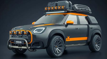 delta4x4 und X-raid enthüllen Mini Countryman mit Rallye-Tuning im Dakar-Stil