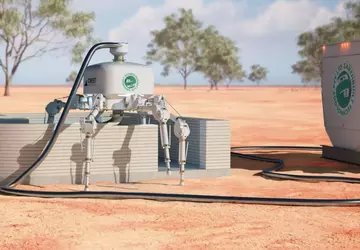 Spinnen auf der Baustelle: Der Roboter ...