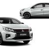 Vorschau auf den Mitsubishi Mirage 2026.