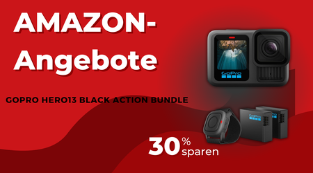 GoPro HERO13 Black Action Bundle – Jetzt 150€ sparen bei Amazon!