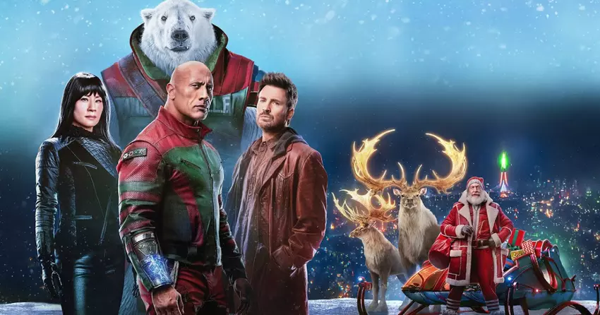 Die Weihnachtskomödie Code Name Red mit Dwayne Johnson hat bereits 84 Millionen Dollar in den Kinos eingespielt