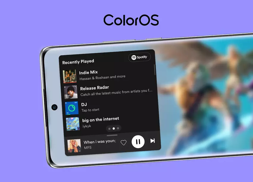 Der Spielemodus in OnePlus- und OPPO-Smartphones erhält Unterstützung für den Spotify-Player