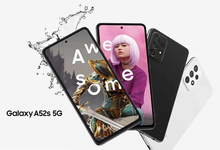 Samsung Galaxy A52s 5G begann die Aktualisierung auf Android 13 auf dem globalen Markt