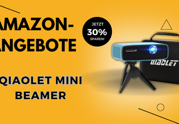 QIAOLET Mini Beamer: Jetzt 91€ günstiger ...