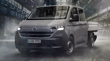 Der neue VW Transporter DoKa mit offener Ladefläche ist bereits im Konfigurator der Marke verfügbar