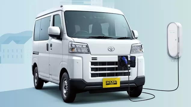 Toyota stellte den elektrischen Pixis Van ...