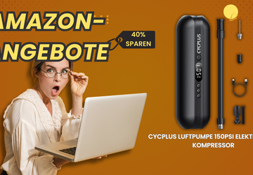 CYCPLUS Elektro-Luftpumpe 150PSI – Spare volle ...
