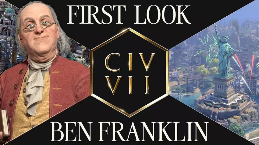 Wissenschaft und Diplomatie werden seine Prioritäten sein: Die Entwickler von Sid Meier's Civilisation VII haben Benjamin Franklin