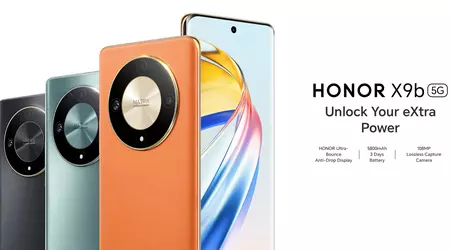 Honor X9b: 120Hz AMOLED-Display, Snapdragon 6 Gen 1 Chip, 108 MP Kamera und 5800 mAh Akku
