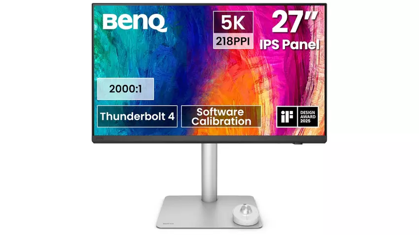 BenQ PD2730S MacBook Monitor Farbkorrektur