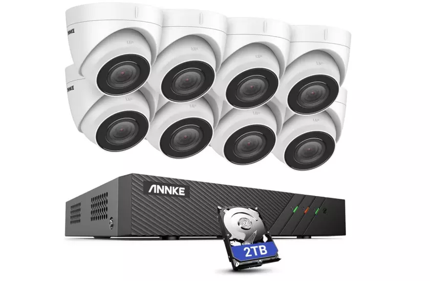 ANNKE H500 PoE Kamera Set verkabelt