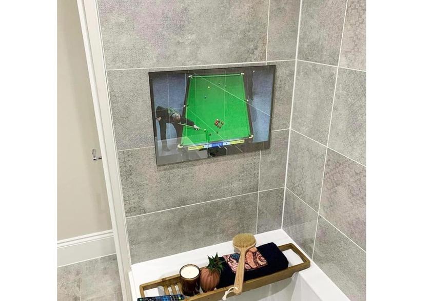 Soulaca 32 Badezimmerspiegel mit Fernseher