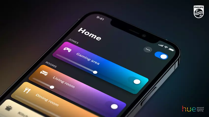 Philips Hue App für iOS und Android mit automatischer Scharfschaltung und Unterstützung für Klapphandys aktualisiert