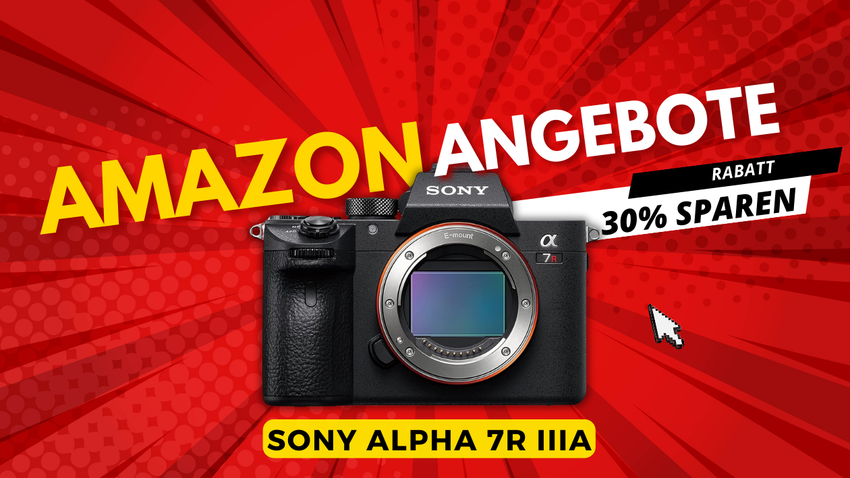 Sony Alpha 7R IIIA Vollformat-Kamera – Massive 751€ Rabatt!