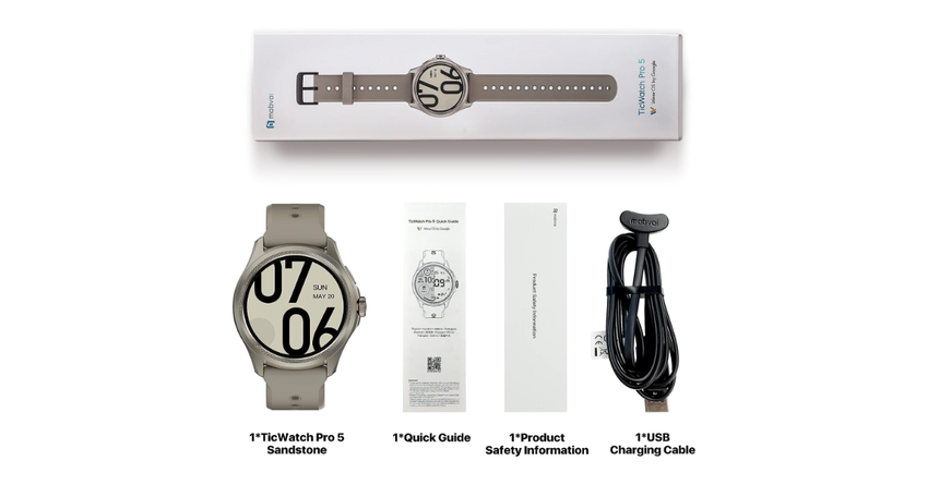 Mobvoi TicWatch Pro 5 beste kompatible smartwatch für android