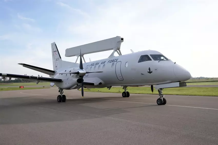 Polen erhält das erste Langstrecken-Radarerkennungs- und -Überwachungsflugzeug Saab 340B AEW-300