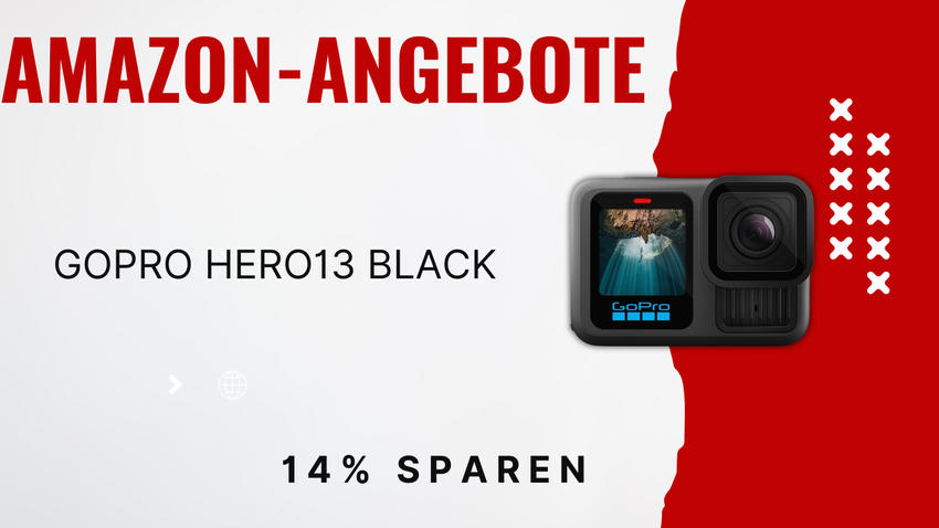 GoPro HERO13 Black – Spare jetzt 60€ beim Kauf!