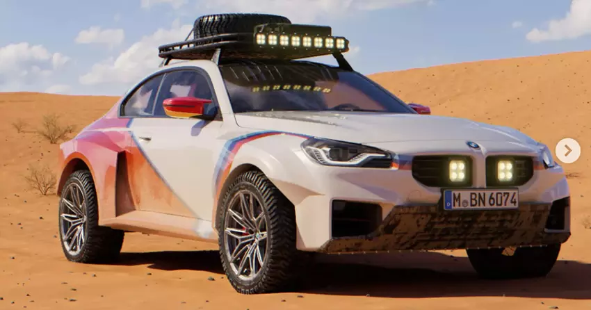 Das BMW M2 Dakar Konzept ist zu gut, um ein Aprilscherz zu sein
