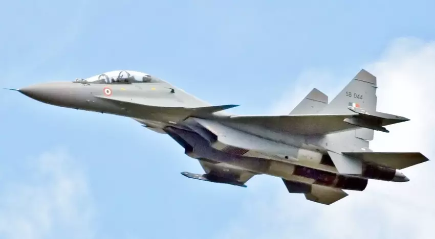 Indien baut im Rahmen der Initiative "Make in India" 12 weitere Kampfflugzeuge vom Typ Su-30MKI im Wert von 1,33 Mrd. Dollar