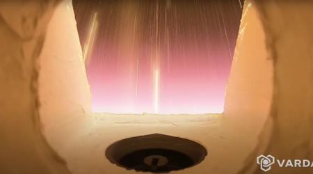 Die W-1-Kapsel von Varda Space Industries fängt exklusives Filmmaterial vom Wiedereintritt in die Erdatmosphäre ein